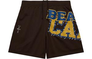 Спортивные шорты унисекс коричневые Travis Scott, коричневый
