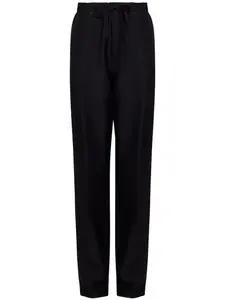 Брюки с кулиской MAISON MARGIELA, черный