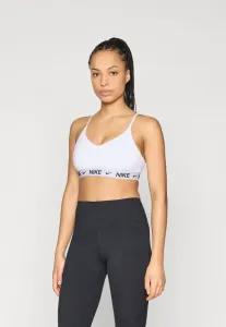 Спортивный бюстгальтер indy с легкой поддержкой Nike Performance, White/Black