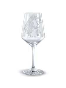 Бокал для красного вина с гравировкой жирафа, ребенка, без слов, прозрачный Mr. & Mrs. Panda