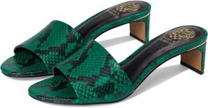 Туфли Vince Camuto Women's Linanna Heeled Slide Sandals, Emerald Green