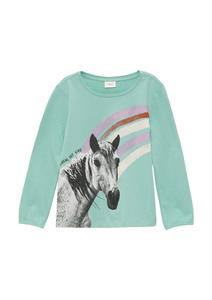 Рубашка s.Oliver, бирюзовый