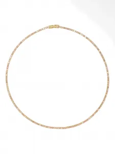 Теннисное ожерелье из розового кварца Ryenn's Eyes, золотой