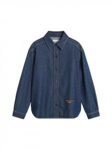 Обычная джинсовая блузка темно-синего цвета Marc O'Polo DENIM