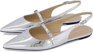 Балетки Stuart Weitzman Emilia Mary Jane, Silver