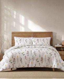 Комплект постельного белья Wildflower Cotton, двусторонний, 3 предмета, размер King Eddie Bauer, Natural