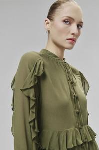 Рубашка Answear Lab, зеленый