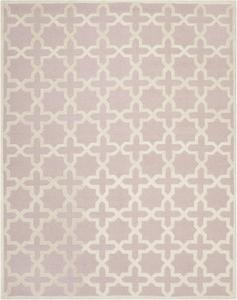 Ковер ручной работы SAFAVIEH, 305 x 427 см, Cambridge Collection Light Pink / Ivory CAM125M из премиальной марокканской шерсти