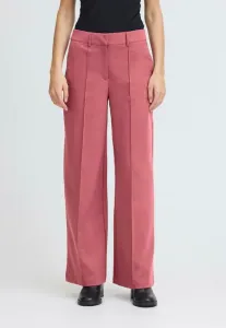 Брюки кейт сус для офиса Ichi, Maroon