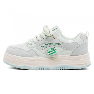 Нескользящие и износостойкие низкие кроссовки для скейтбординга, увеличивающие рост, женские, цвета аквамарин HUANQIU, Aqua