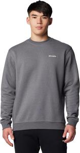 Толстовка Columbia mens Meridian Creek Crew, City Grey Heather