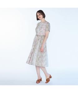 Платье-тройка с лоскутным узором и принтом «Либерти»