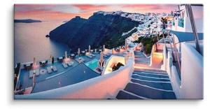 Картина на холсте ArtMind Mykonos, многоцветный