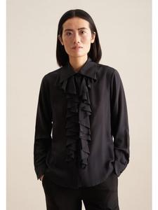 Блуза Seidensticker Regular, черный
