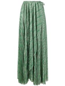 Forte Forte трикотажная юбка миди, зеленый