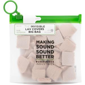 Bubblebee Industries Invisible Lav Covers Fur BBI-ILC-F-40BE