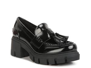Лоферы London Rag Jonah Platform Loafer, черный