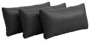 Подушка Sit & More черный, 65/25 см