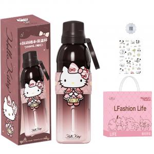 Термочашка Echos Hello Kitty 700 мл Sanrio, темно-красный