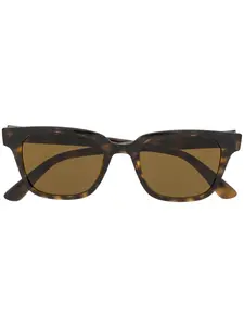 Солнцезащитные очки с поляризацией в прямоугольной оправе Ray-Ban, коричневый