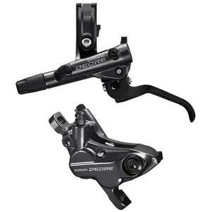 Передний тормоз Shimano BL-M6100+BR-M6120, черный