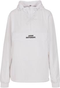 Mister Tee Куртка межсезонная 'Think Different' в белом цвете