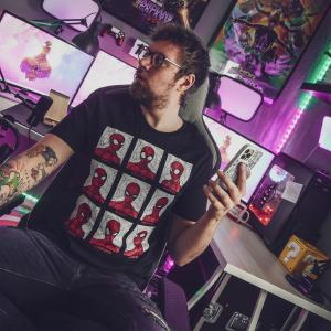 Футболка Spider-Man - Emotions черная