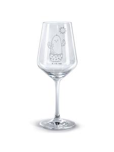 Бокал для красного вина, кактусовое солнце, разумеется, в прозрачном виде Mr. & Mrs. Panda