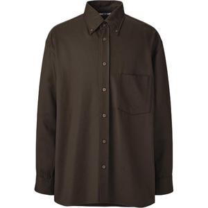 U Collection Футболка унисекс тёмная умбра UNIQLO