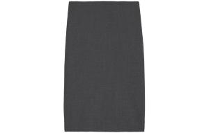 Повседневная длинная юбка женская серая THEORY