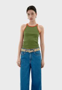 Топ Thinking Mu HARRIET, Olive Green/Olive