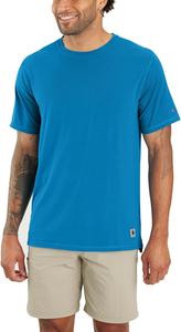 Carhartt мужская футболка с коротким рукавом LWD Relaxed Fit, Marine Blue