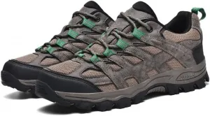 Мужские повседневные уличные туфли Стильные походные и треккинговые туфли для путешествий, прогулок и спорта Легкие кроссовки низкого профиля для бега и комфорта на весь день Qacksv, коричневый