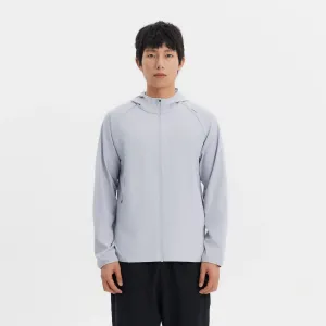 Мужская лёгкая худи для фитнеса Domyos — светло-серый