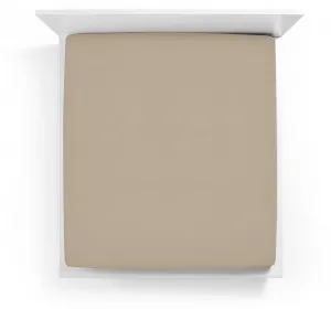 Простыня на резинке Bella Donna Jersey Alto 140x190-160x220 см, цвет шампань Formesse