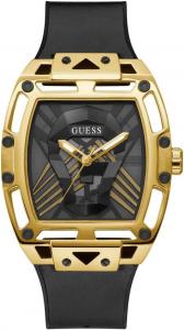 Guess, мужские часы, 44 мм, Black/Gold Tone/Champagne