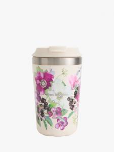 Термокружка Emma Bridgewater Original Double Wall Insulated Travel Mug, 340 мл, Winter Flowers Chilly's, nter Flowers