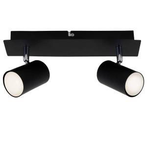 Потолочный светильник Briloner Run, утюг - 2 пламени