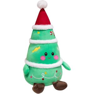 Очаровательная плюшевая игрушка в виде Санта Клауса, Снеговика и мультяшного оленя, плюшевая кукла, высота 23см/40см/50см Happy Fish