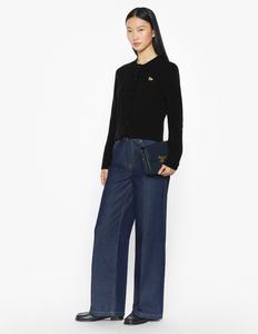 Кардиган приталенного кроя Maison Kitsune/(W)BABY FOX из овечьей шерсти