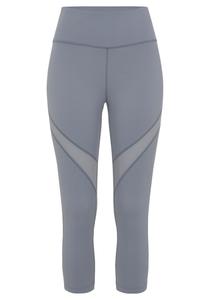Тренировочные брюки Lascana Active, серый/светло-серый