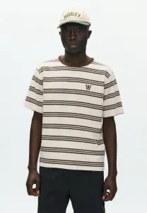 Футболка с принтом wweastone 25381 Double A By W.W., Desert Palm Stripe