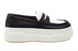 Женские кожаные мокасины Willy черного цвета J Slides