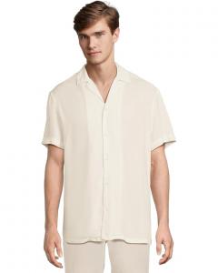 Рубашка Chubbies The Ivory Lotus, цвет Off White - Solid