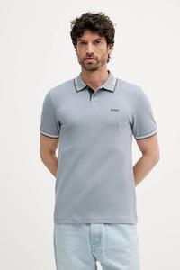 Поло Boss Green, серый