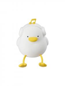 Cofi 1453 Милый ночник в виде мультяшной уточки, перезаряжаемый, емкость 1200 мАч, белый