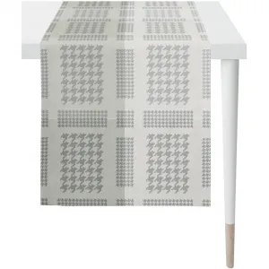 Дорожка на стол Alexis, LOFT STYLE, жаккард Apelt, белый/серый/серебристый