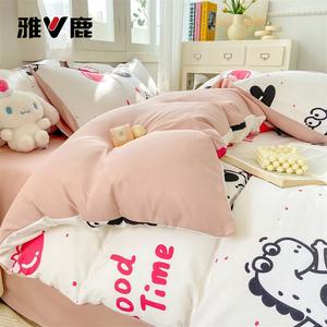 Yalu Пододеяльник 220х240 см, детский, с принтом Little Monster, класс защиты A