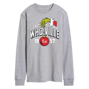 Мужская футболка Dr. Seuss Grinch Hand с длинными рукавами Licensed Character