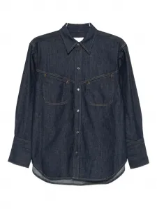 Джинсовая рубашка с нагрудным карманом Citizens Of Humanity, синий